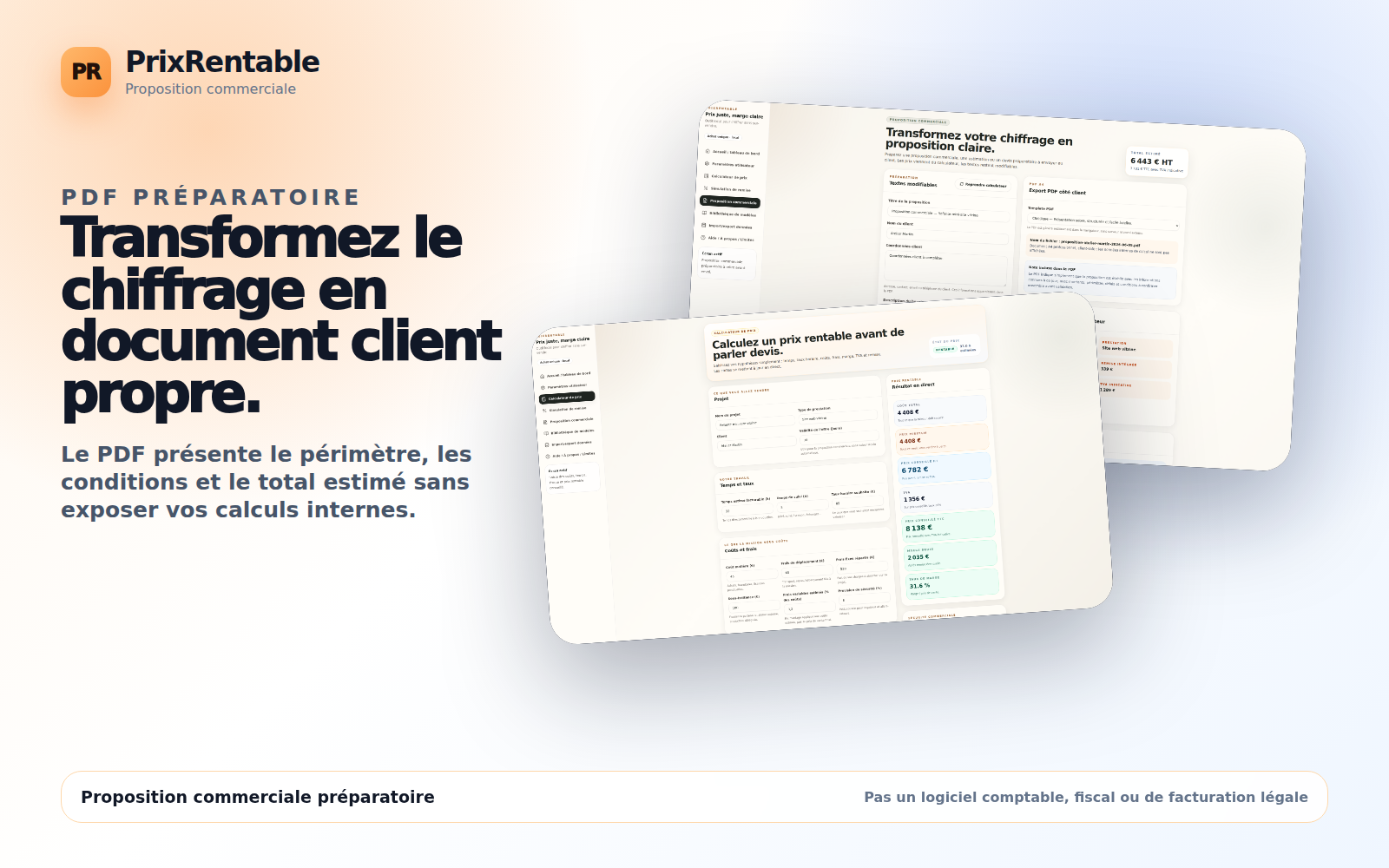Proposition commerciale PDF préparatoire